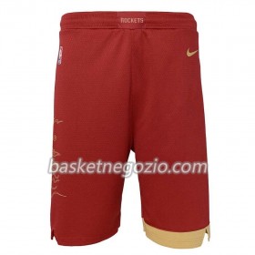 Houston Rockets Uomo Pantaloncini Rosso 2 2018-19 Nike Swingman